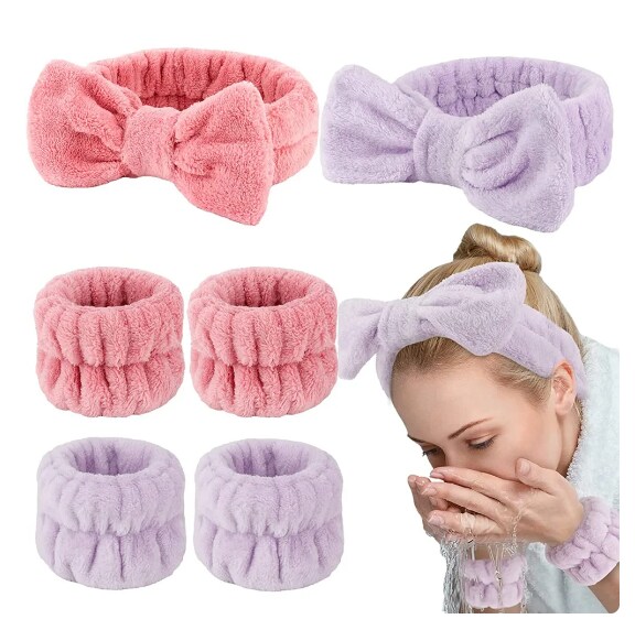 3pcs/set Face Wash Wristband