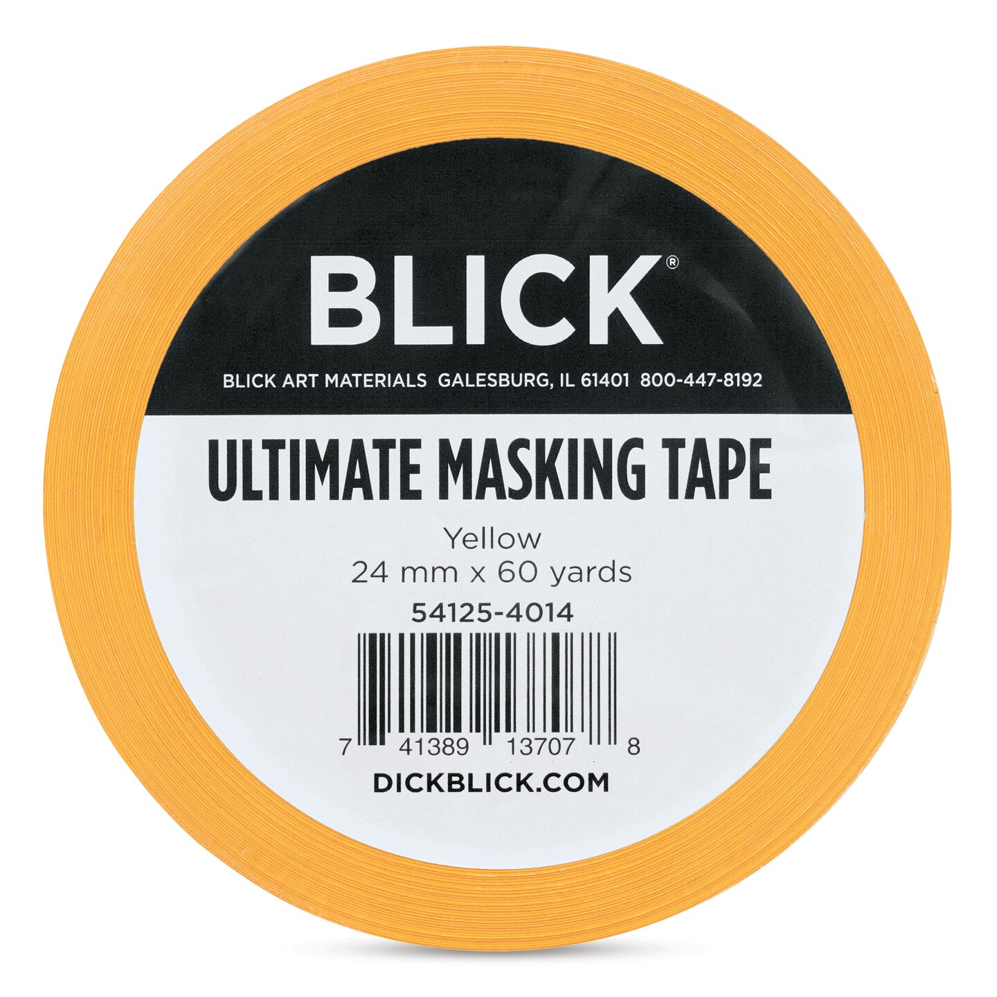 Blick Ultimate Masking Tape - Yellow, 24 mm x 60 yds