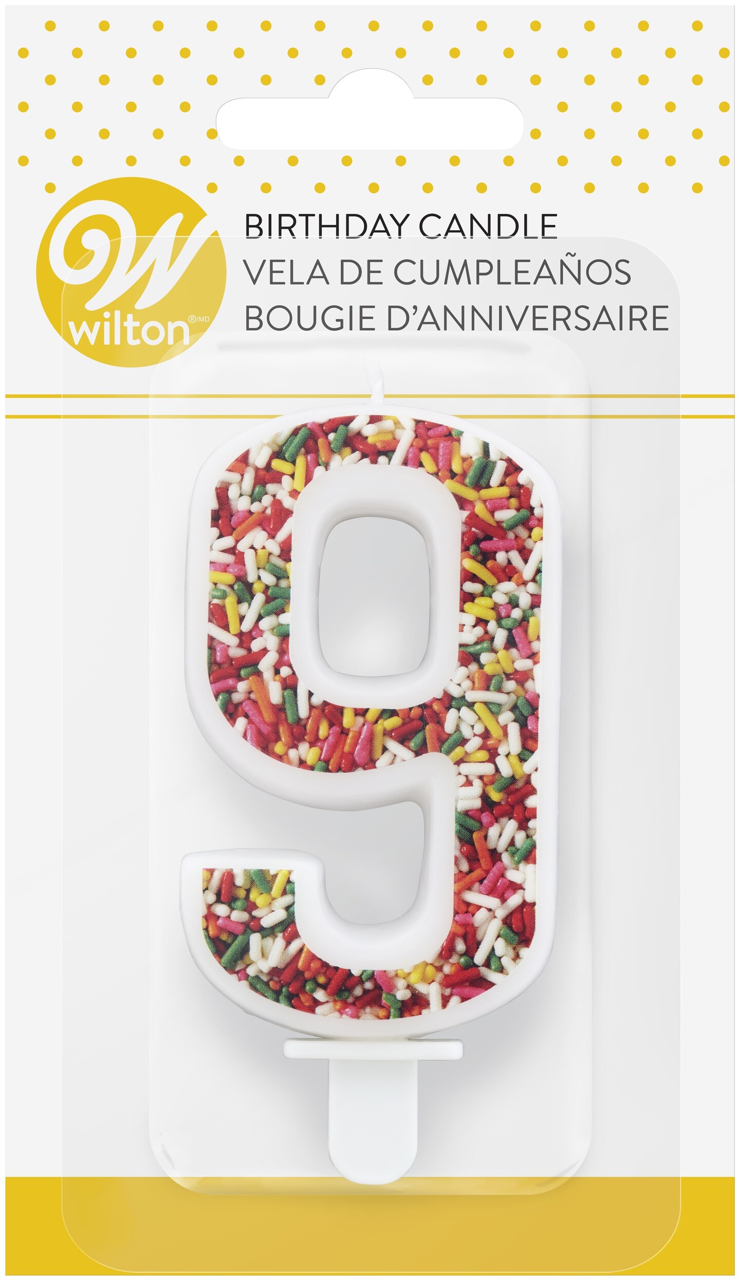 Trendy Numeral Candle-9