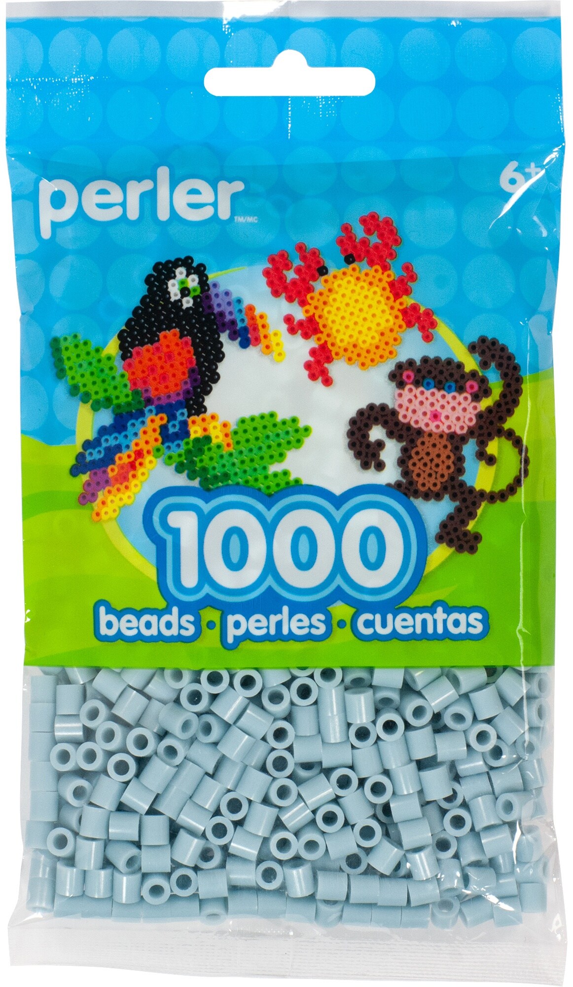 Perler Beads 1,000/Pkg-Mist