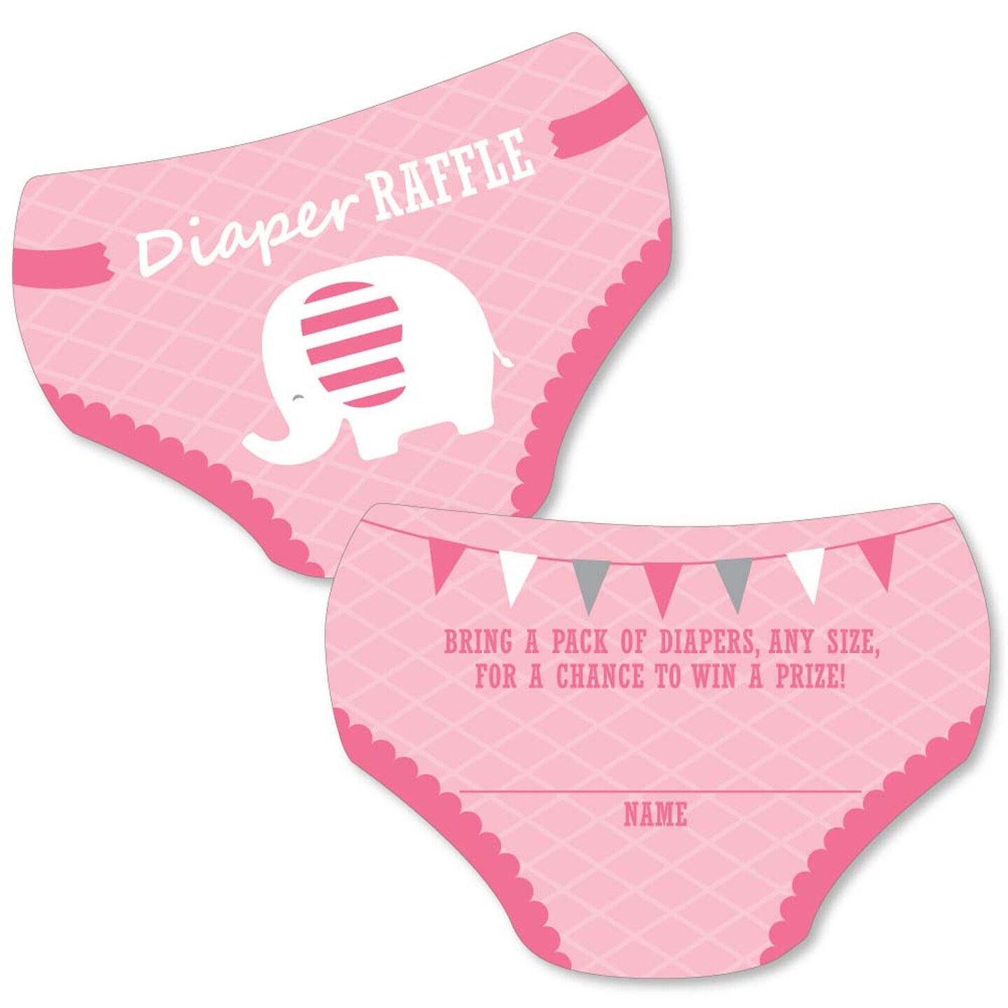 big-dot-of-happiness-pink-elephant-diaper-shaped-raffle-ticket
