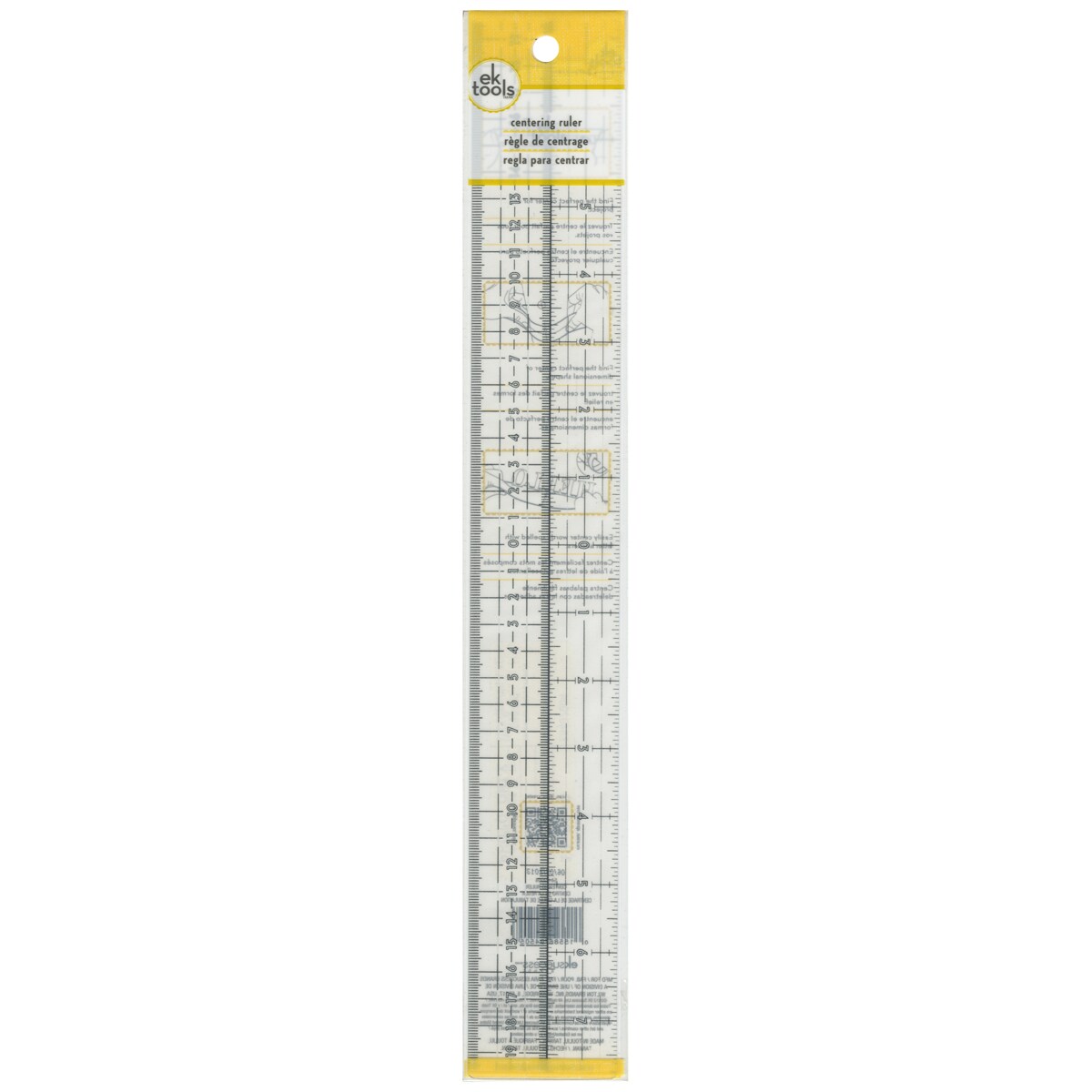 Acrylic Ruler 16&#x22;-Pro Centering