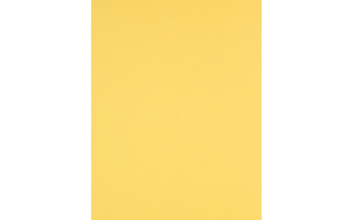 PA Paper Accents Smooth Cardstock 8.5" x 11" Baby Yellow, 60lb colored