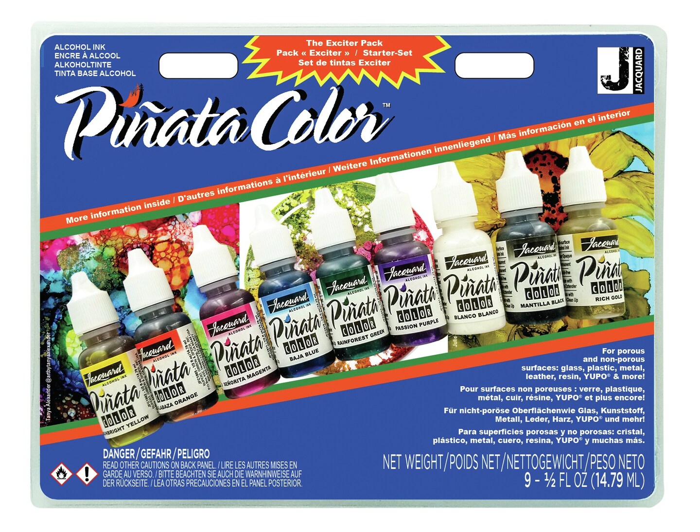 Jacquard Pinata Color Exciter Pack 9/Pkg-