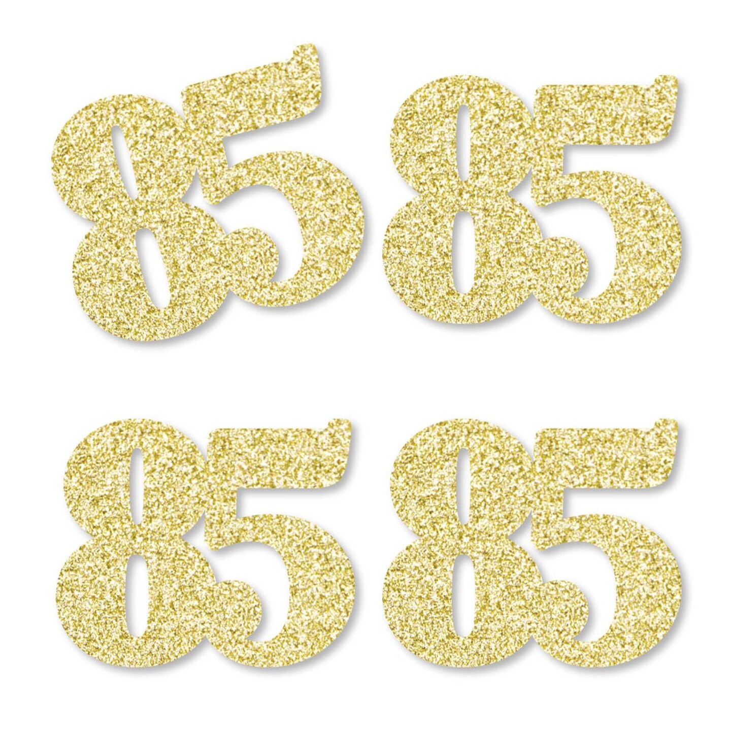 Big Dot of Happiness Gold Glitter 85 - No-Mess Real Gold Glitter Cut ...