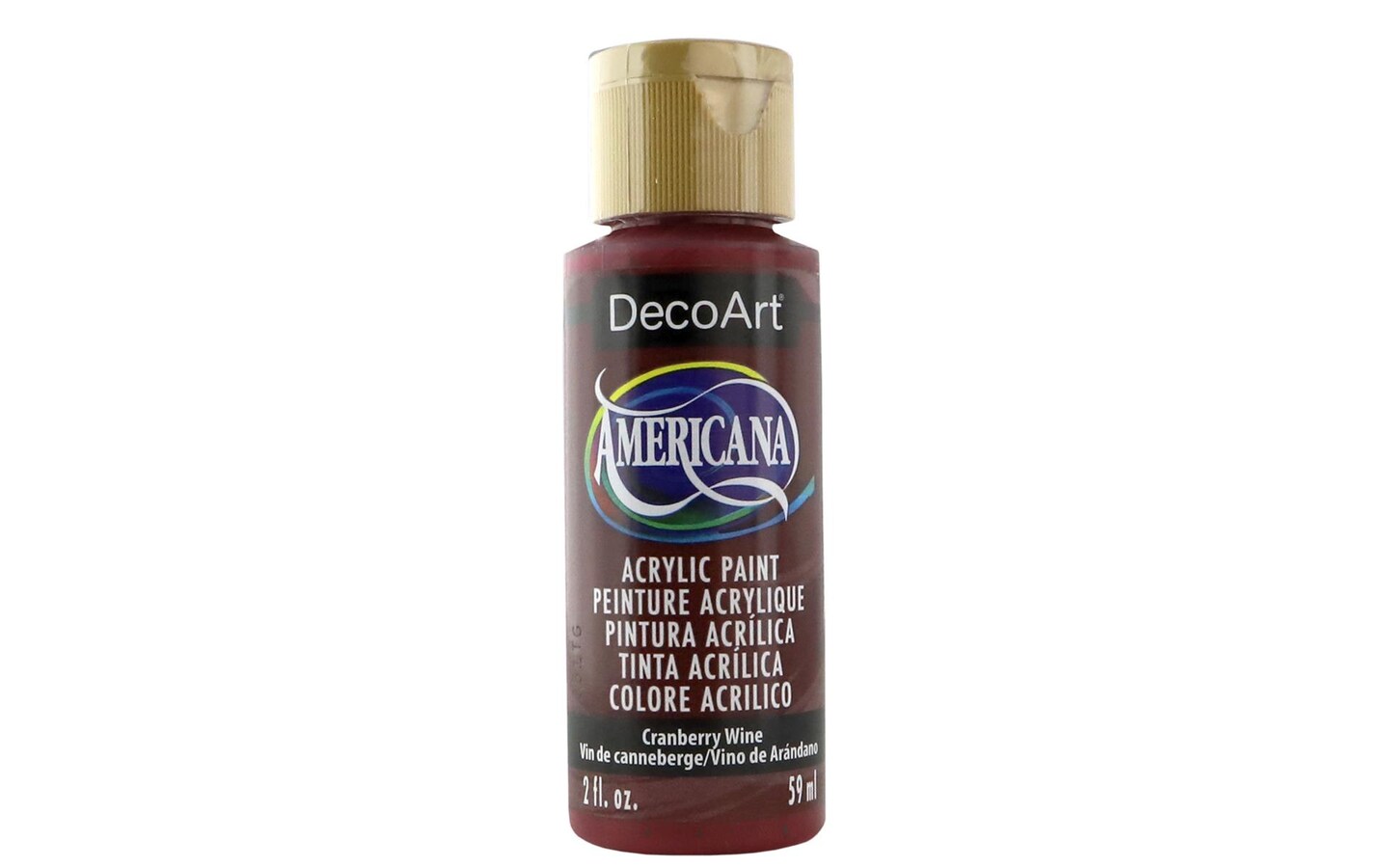 Decoart Americana Acrylic 2oz Cranberry Wine