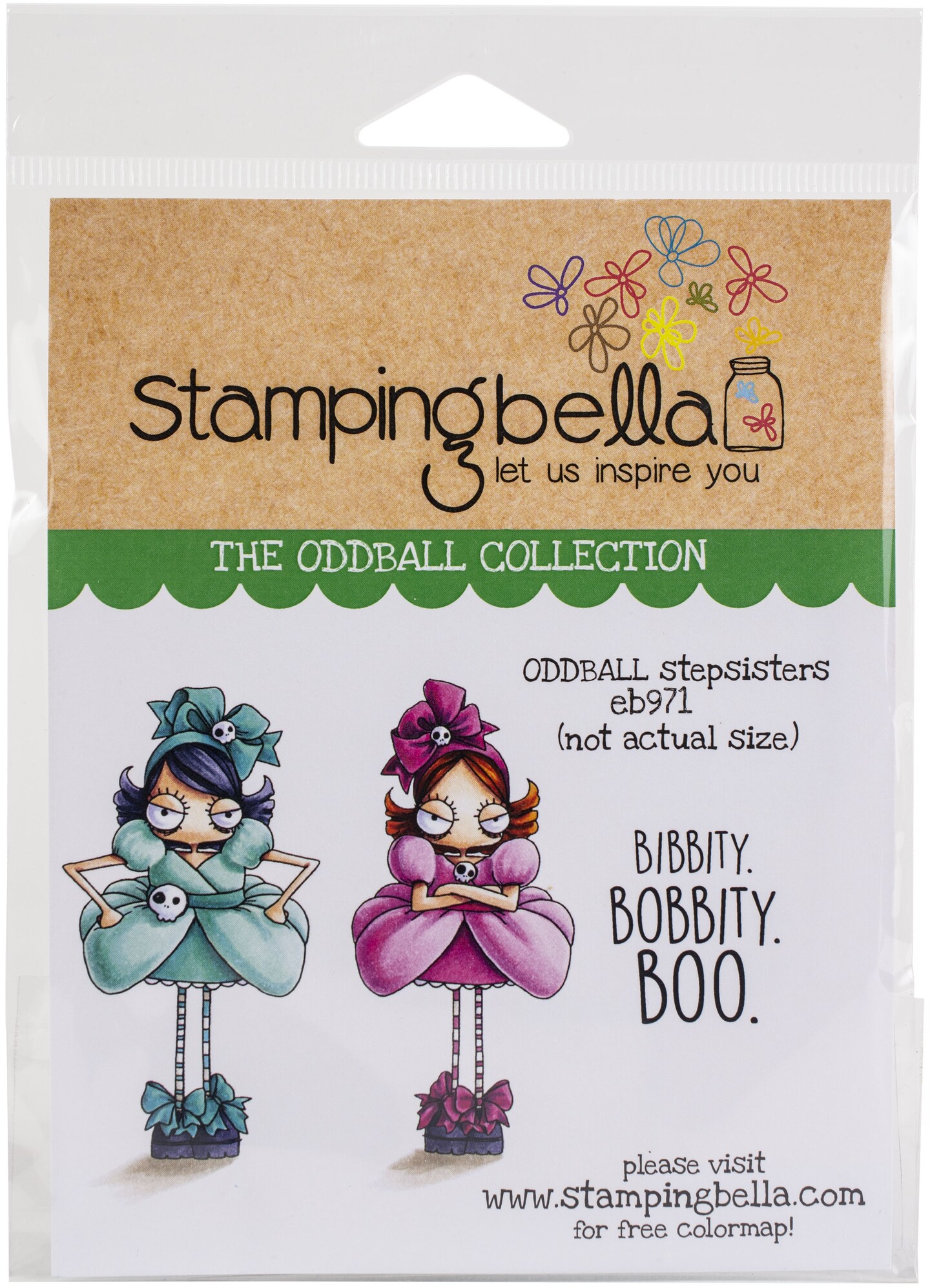 Stamping Bella Cling Stamps-Oddball Stepsisters