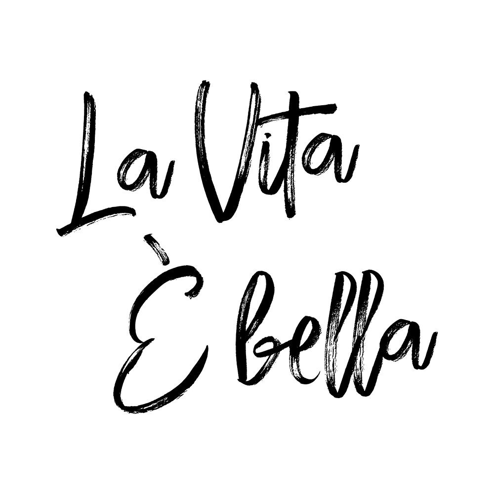 La Vita ? Bella Poster Print by Atelier B Art Studio - Item # VARPDXBEGQUO16