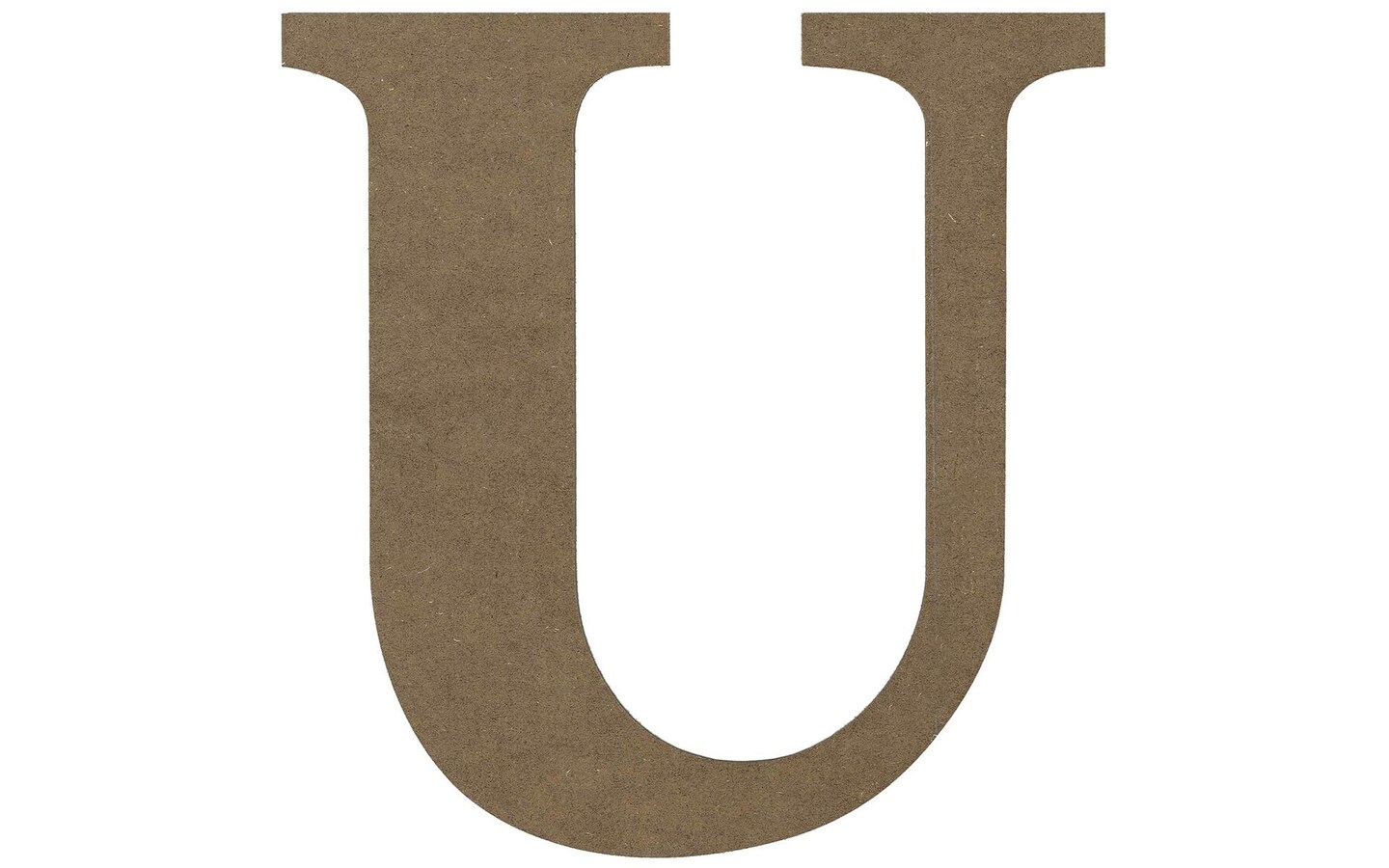 MDF Letter 9.45&#x22; U