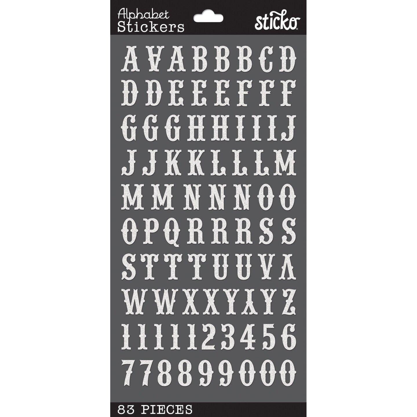 Sticko - Black Dot Medium Number Stickers