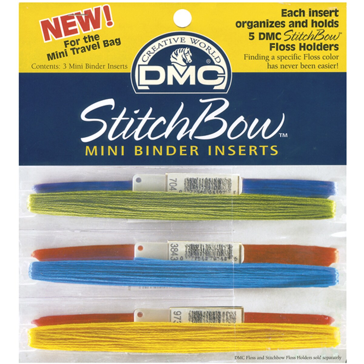 DMC StitchBow Mini Binder Inserts-3/Pkg