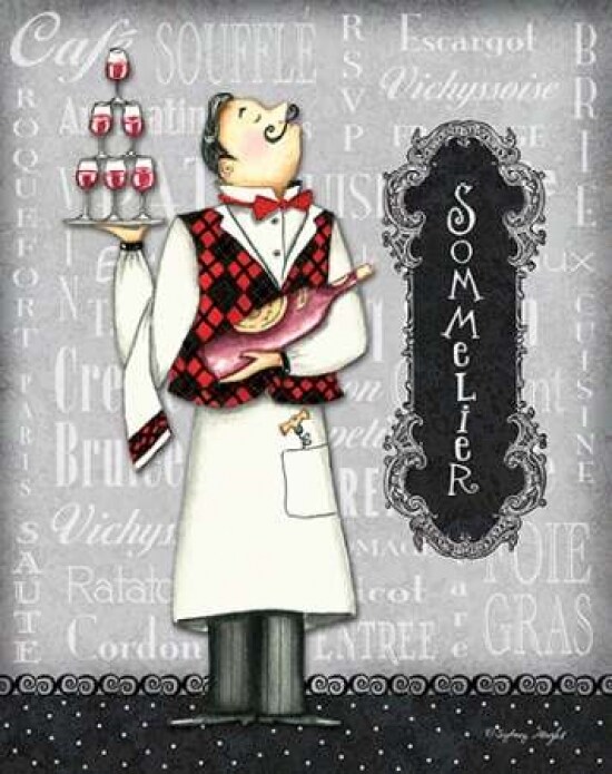 Sommelier Poster Print by Sydney Wright - Item # VARPDXWRT108