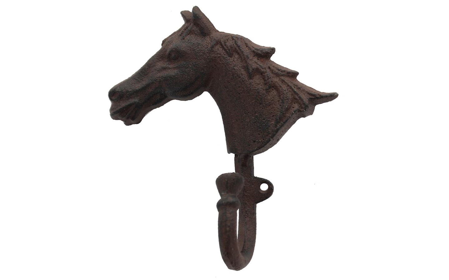 SPC Hook Iron Horse Head 5x5.5x2 Brown