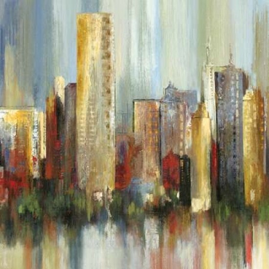 Metropolis I - Mini Poster Print by Tom Reeves