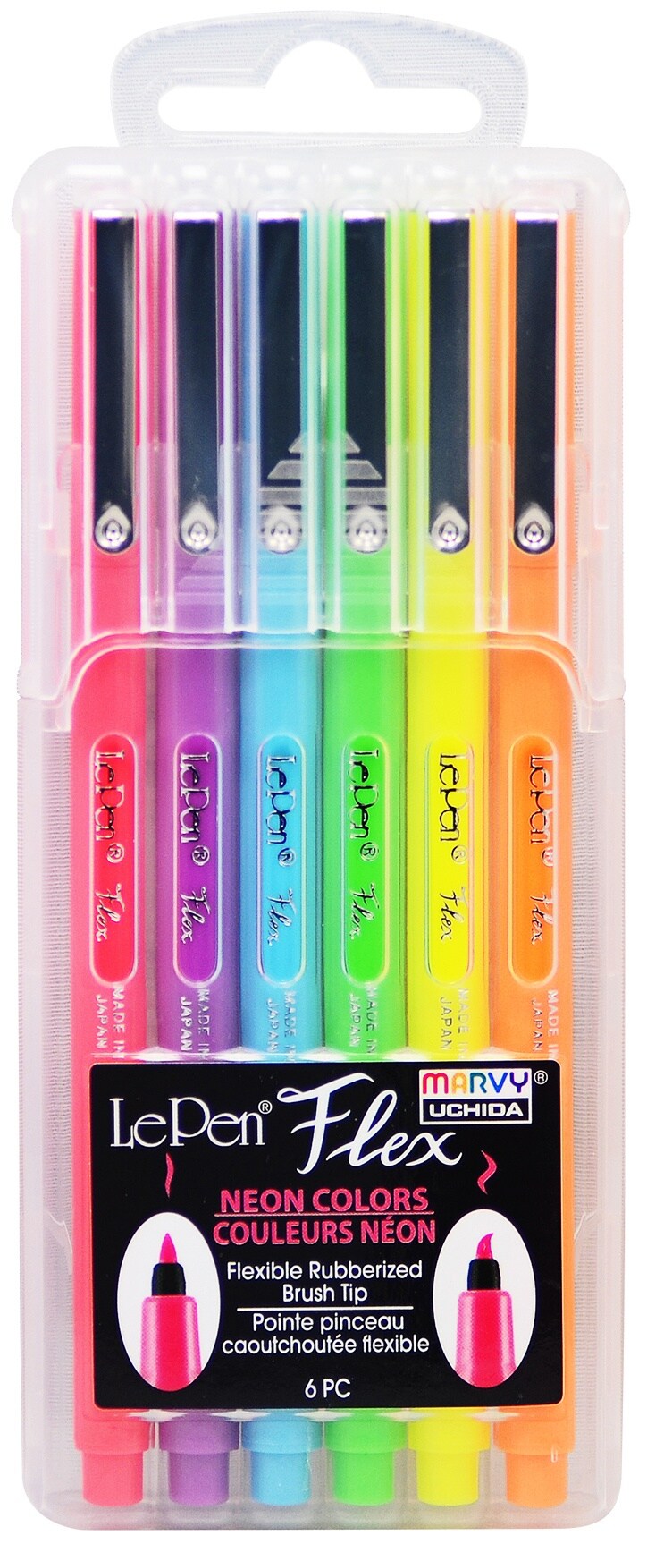 Uchida LePen Flex Neon 6 Colors