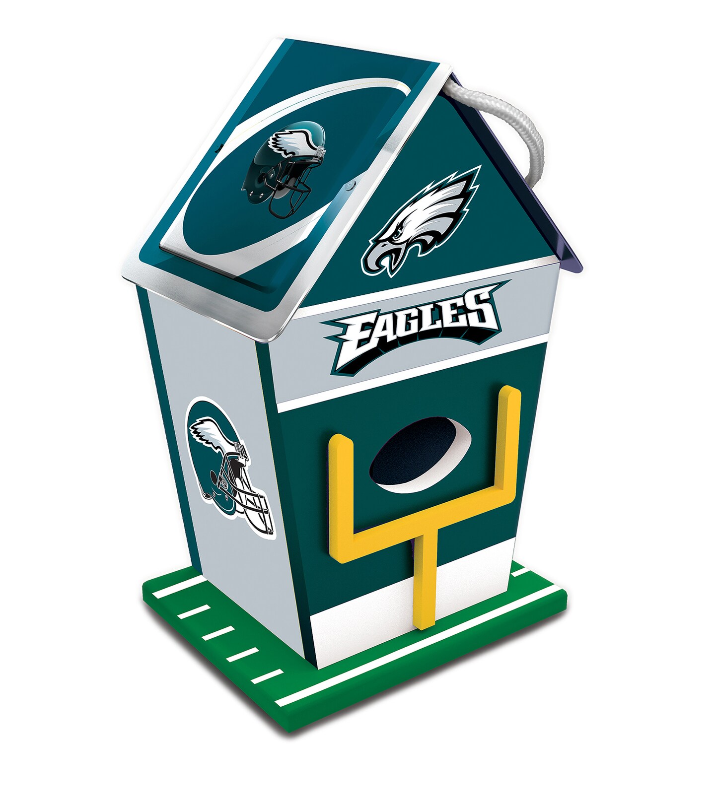 MasterPieces Team Logo Painted Wood Birdhouse - NFL Philadelphia