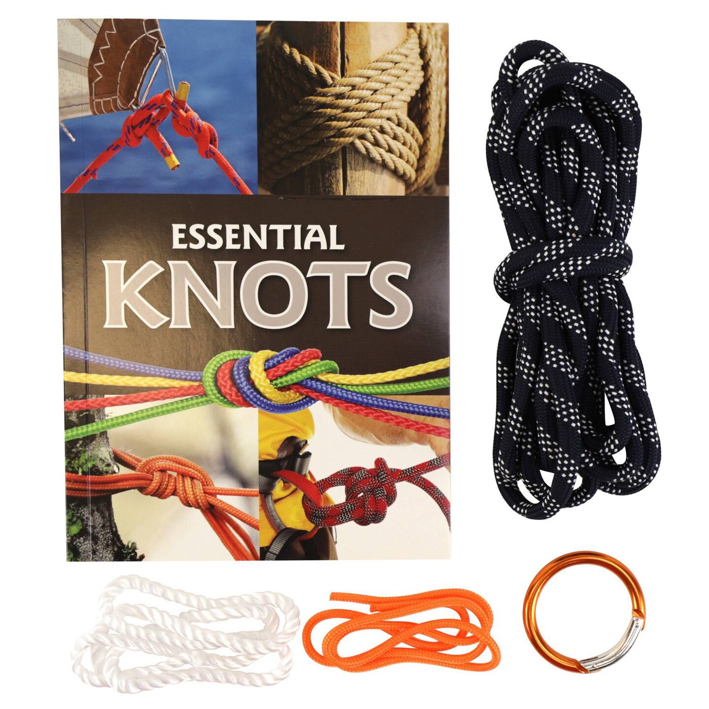 SpiceBox Essential Rope Tying Knots Instruction Kit for Climbing
