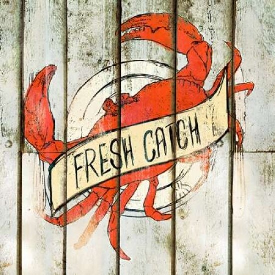 Fresh Catch Square Poster Print by SD Graphics Studio - Item # VARPDX8797A