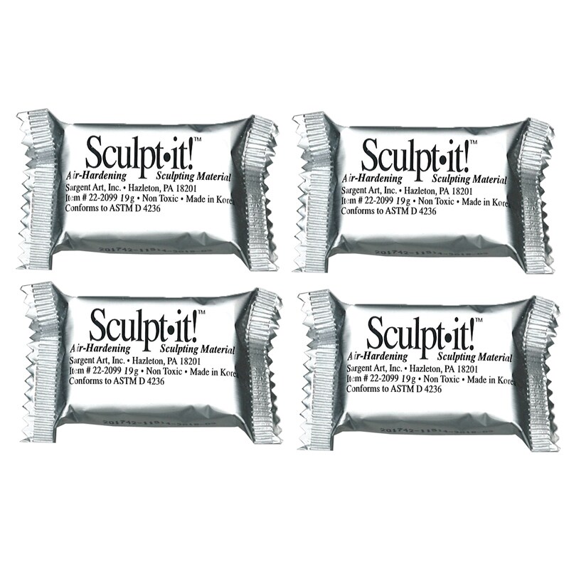 Sculpt It&#x2122; Sculpting Material Easy Pack, Assorted Colors, Pack Of 150
