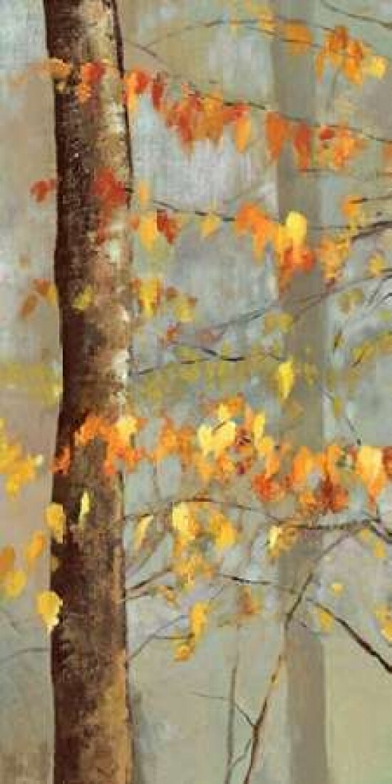 Golden Branches I - Poster Print by Allison Pearce
