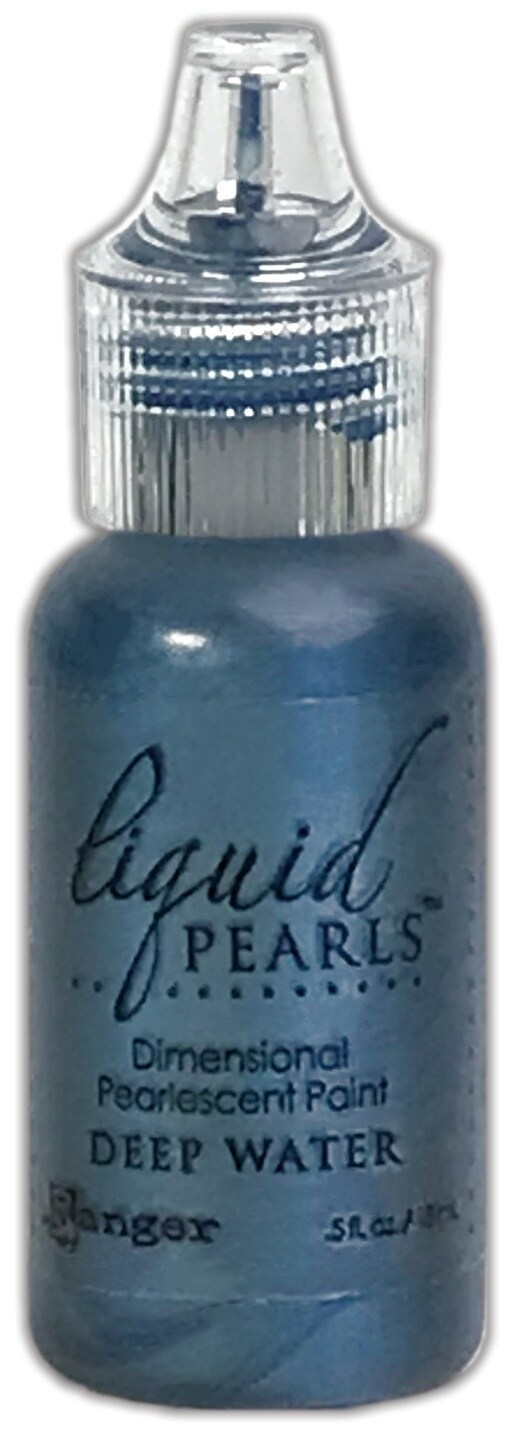 Ranger Liquid Pearls Dimensional Pearlescent Paint .5Oz-Brilliant