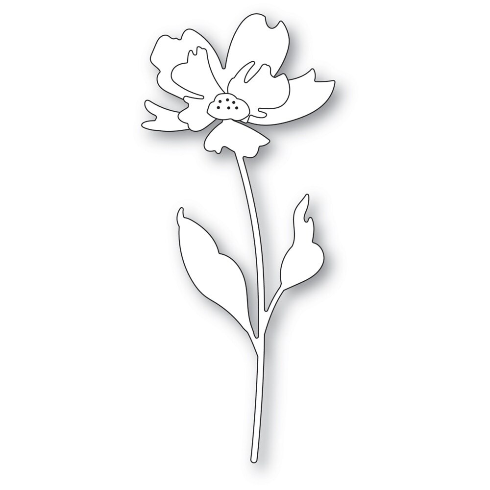 Memory Box Dies-Cottage Flower Stem