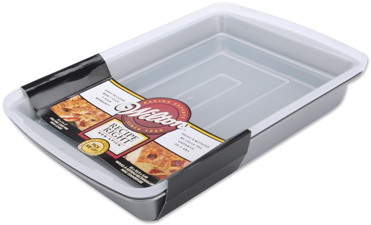 Wilton Recipe Right Covered Cake Pan-13&#x22;X9&#x22;
