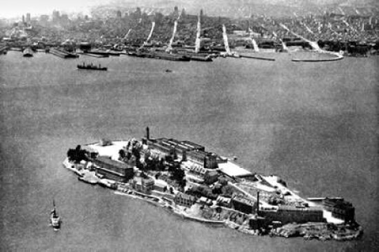 Alcatraz Island San Francisco CA Poster Print by Vintage San Francisco - Item # VARPDX379343