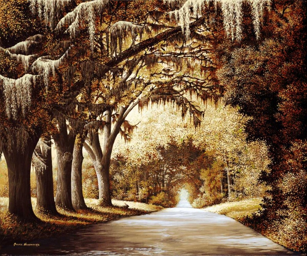 Down The Autumn Rabbit Hole Poster Print by Bruce Nawrocke - Item # VARPDX10184A