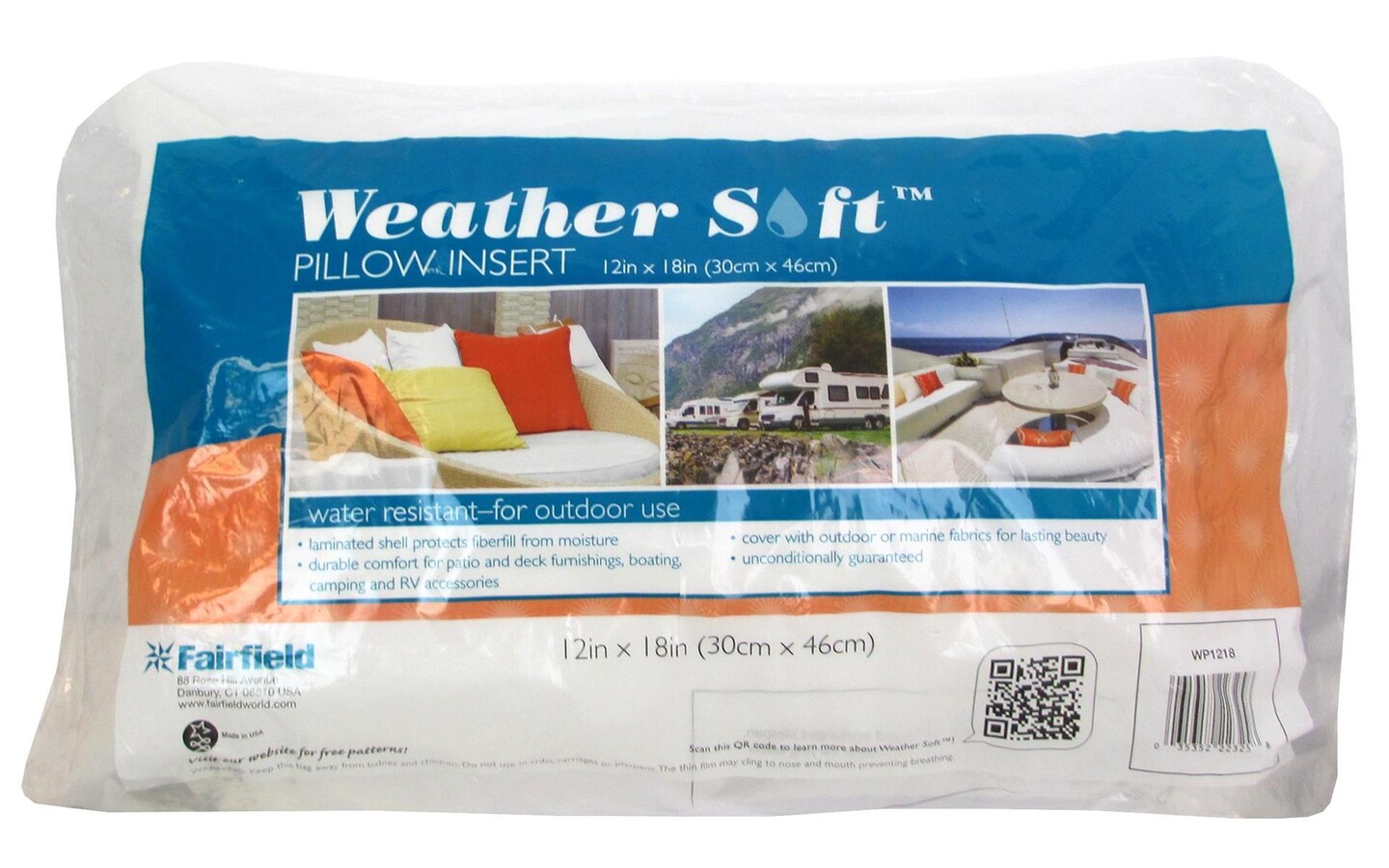 Fairfield Weather Soft Outdoor Pillow - 18 x 18