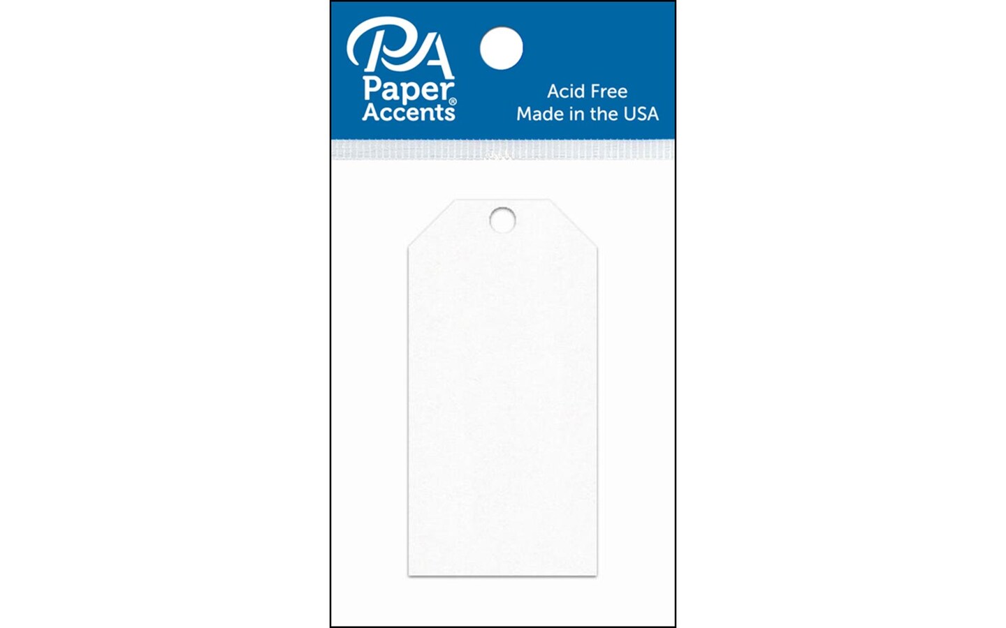 Craft Tags 1.625x3.25 25pc White Michaels