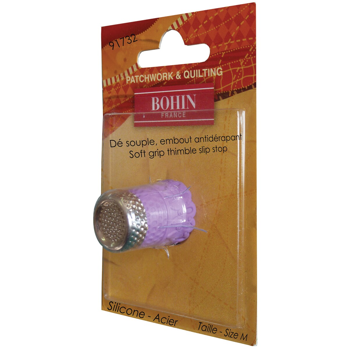 Bohin Silicone Thimble W/Steel Top Michaels