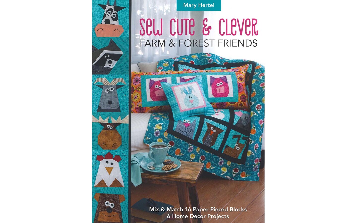 C&#x26;T Sew Cute &#x26; Clever Farm &#x26; Forest Friends Bk