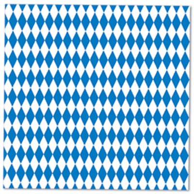 Blue &#x26; White Luncheon Napkins