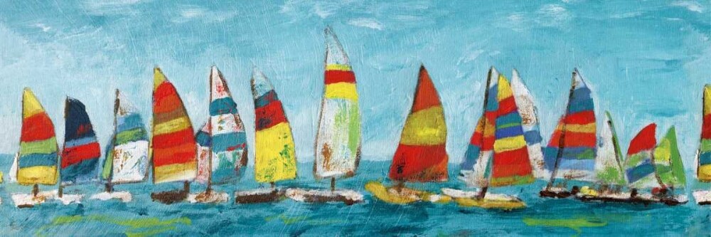 Sailing Away Poster Print by Katrina Craven - Item # VARPDX14725