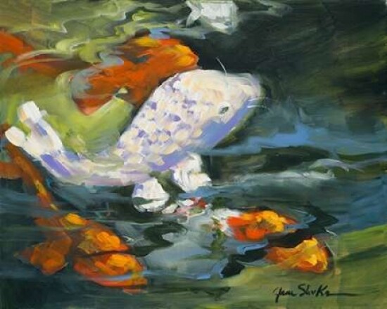 Koi Poster Print by Jane Slivka - Item # VARPDX9262A