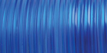 Rexlace Plastic Lacing .0938&#x22;X100yd-Clear Blue