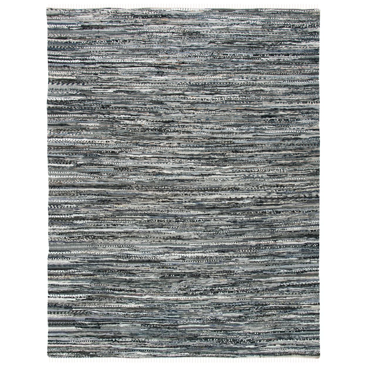 Safavieh Rag Rug Collection Rar128A Handwoven Grey Rug Area Rug Carpet Shag