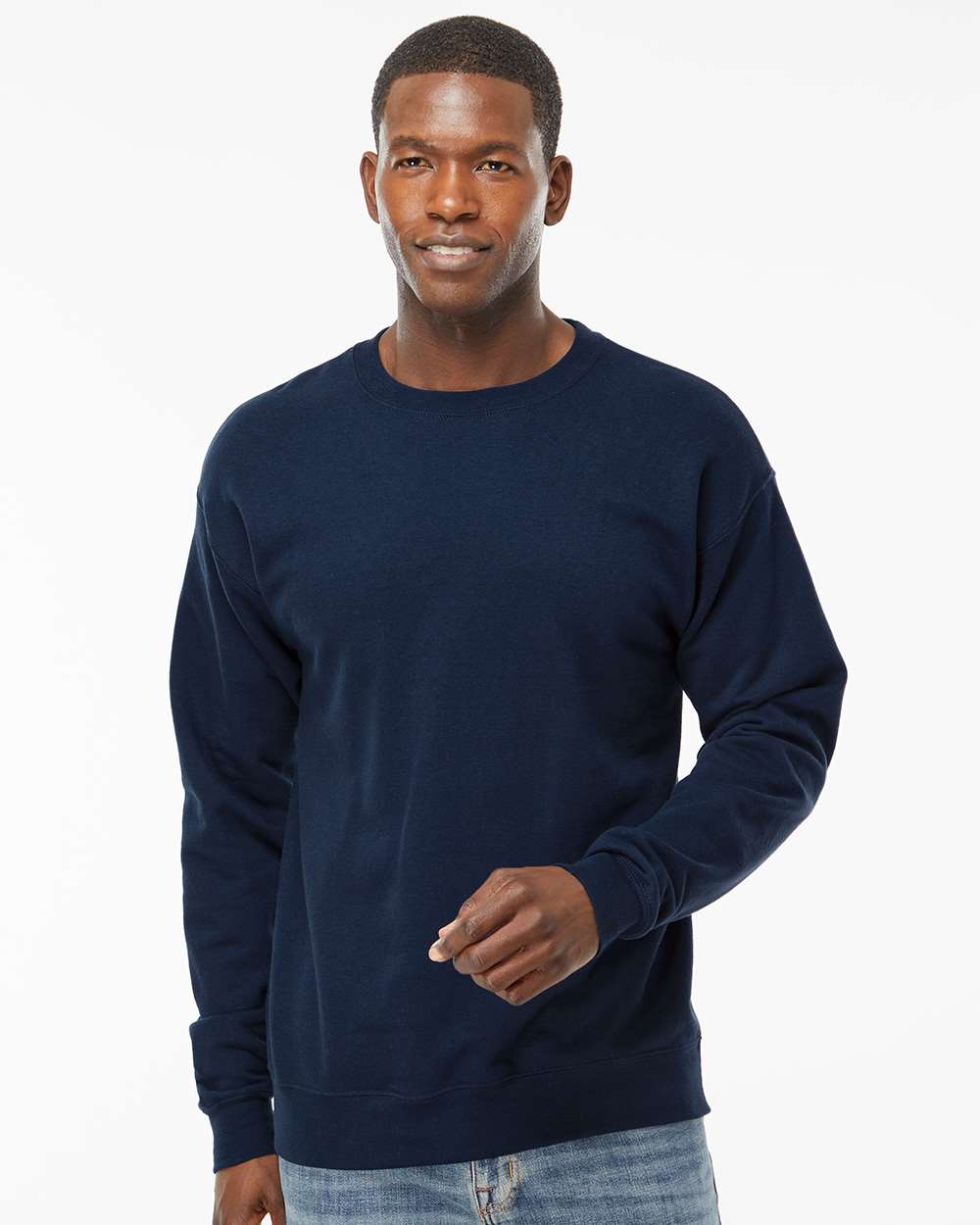 Hanes navy blue sweatshirt best sale