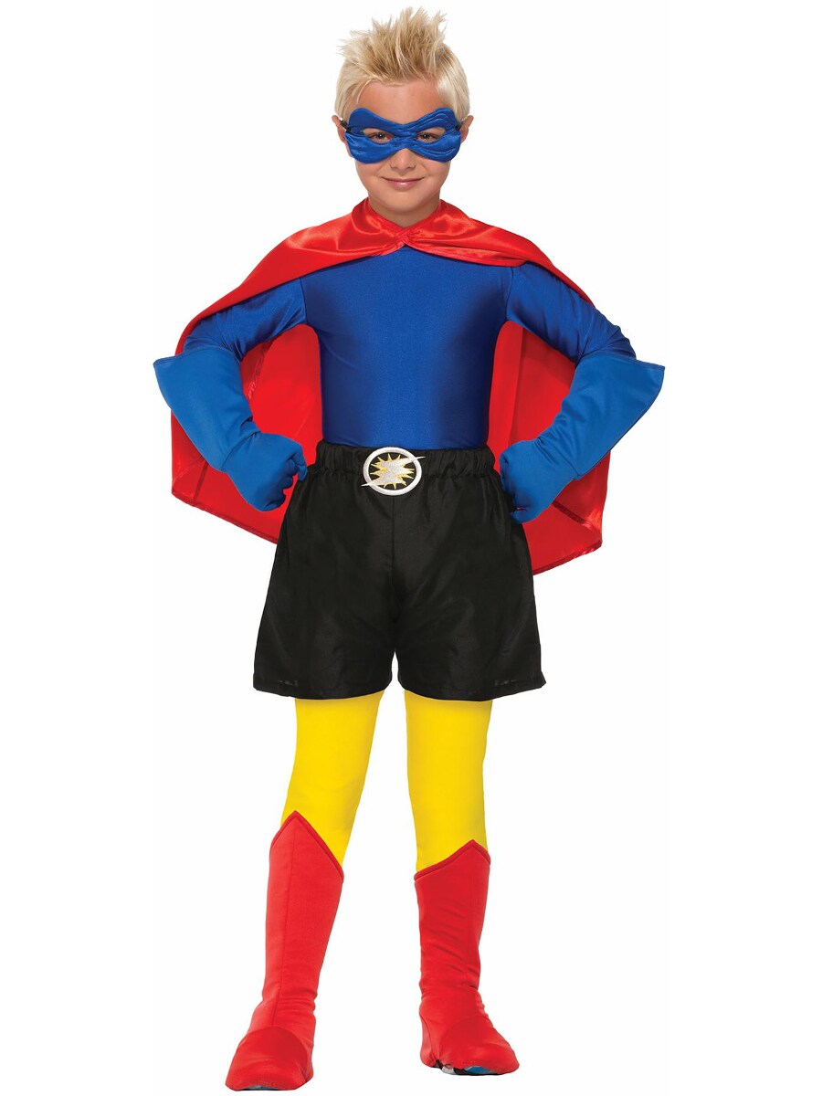 Child&#x27;s Be Your Own Superhero Super Hero Blue Shirt Costume Accessory