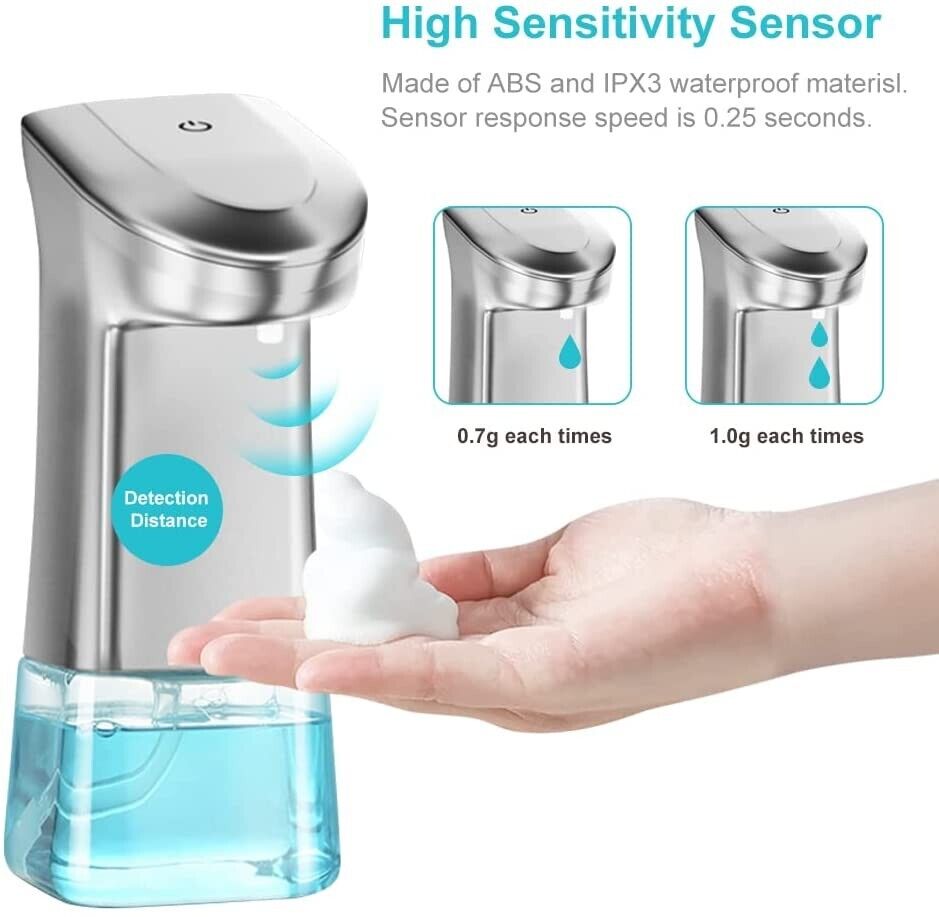 Kitcheniva High Capacity Automatic Soap Dispenser Infrared Motion