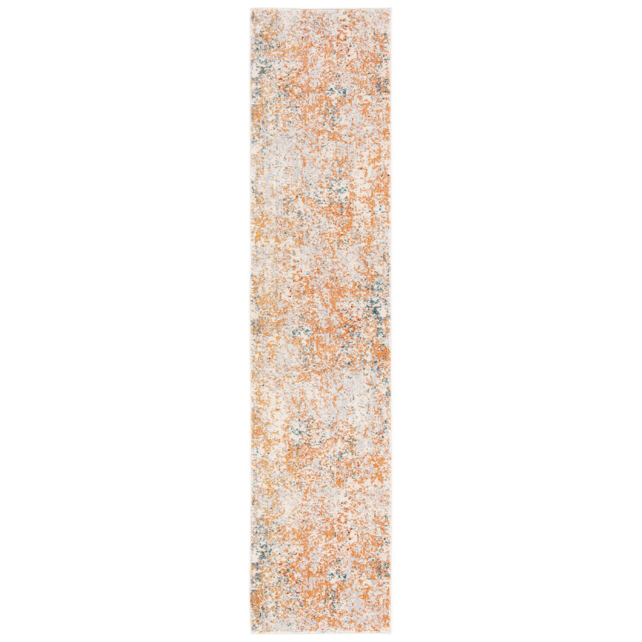 Safavieh Madison Collection Mad453b Ivory / Orange Rug