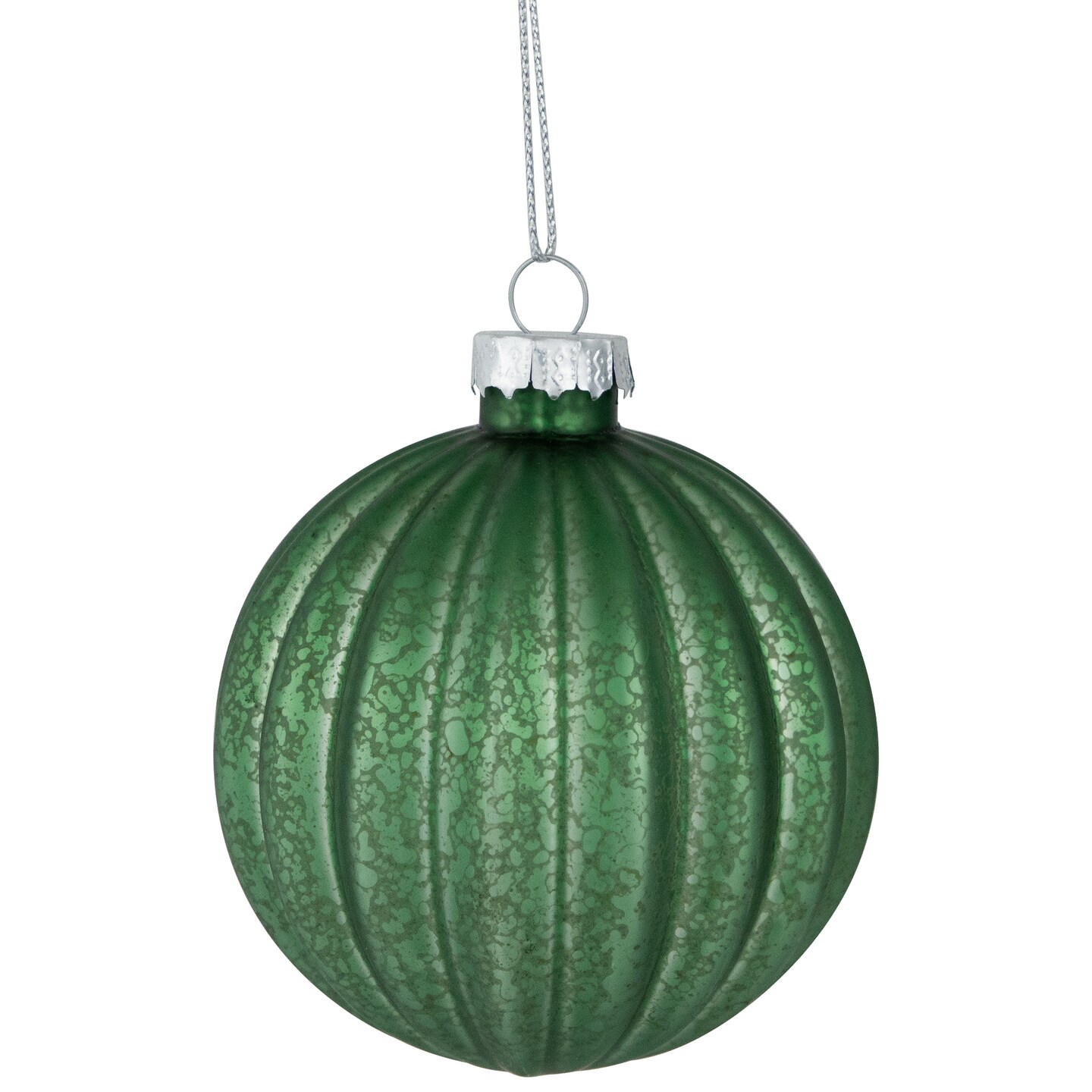 Northlight 3-Finish Glass Christmas Ball and Onion Ornaments - 3&#x22; (80mm) - Forest Green - 9ct
