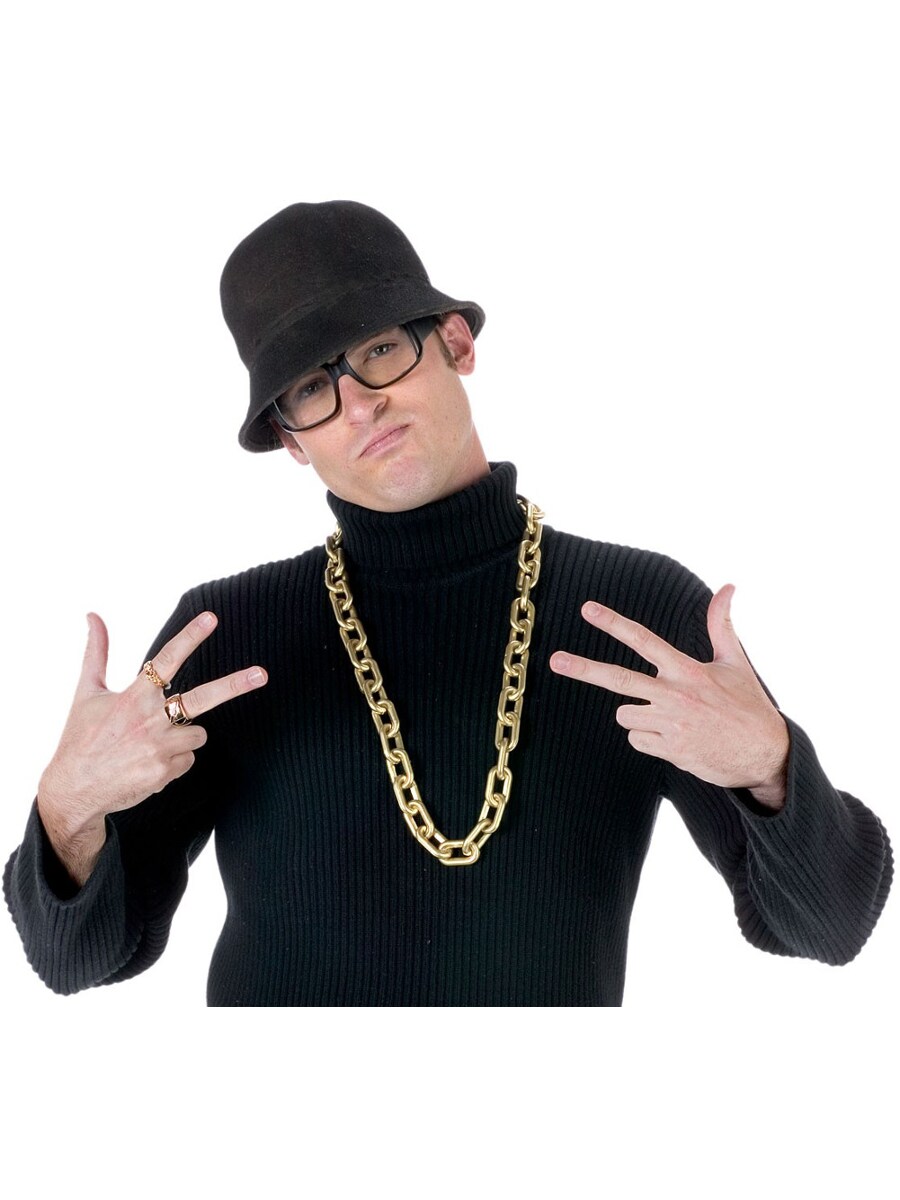 Adult&#x27;s Mens EZ Guy Hip Hop Rapper Costume Accessory Kit