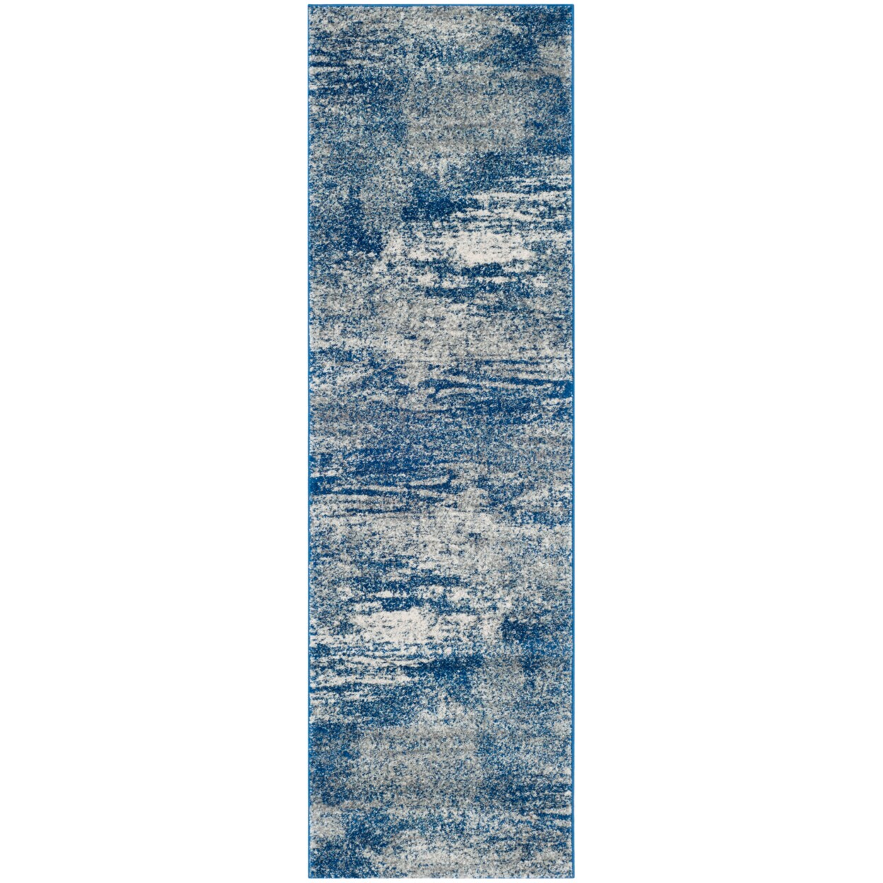 Safavieh Evoke Collection Evk272A Navy / Ivory Rug Transitional Area Rug