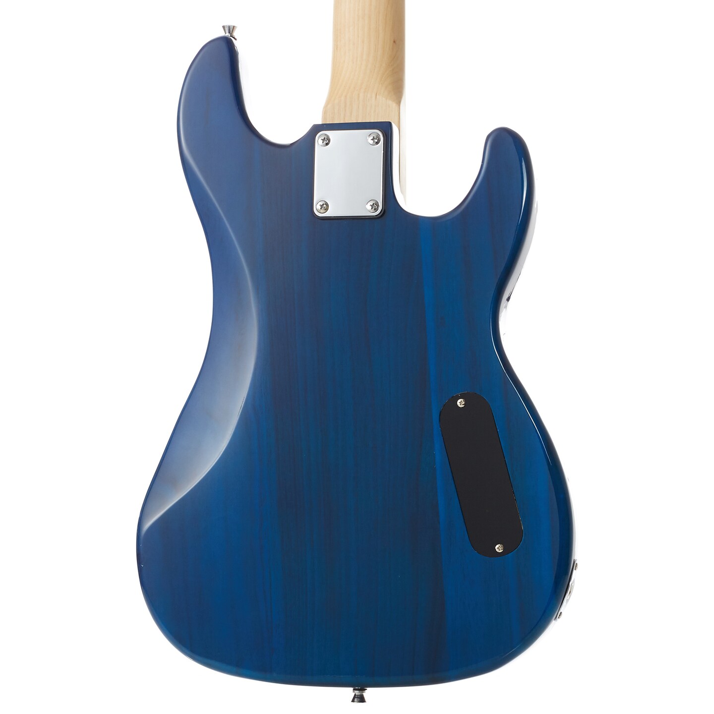 Davison Guitars Left Handed 4-String Electric Bass Guitar - Full Size Beginner Kit with Gig Bag and Accessories