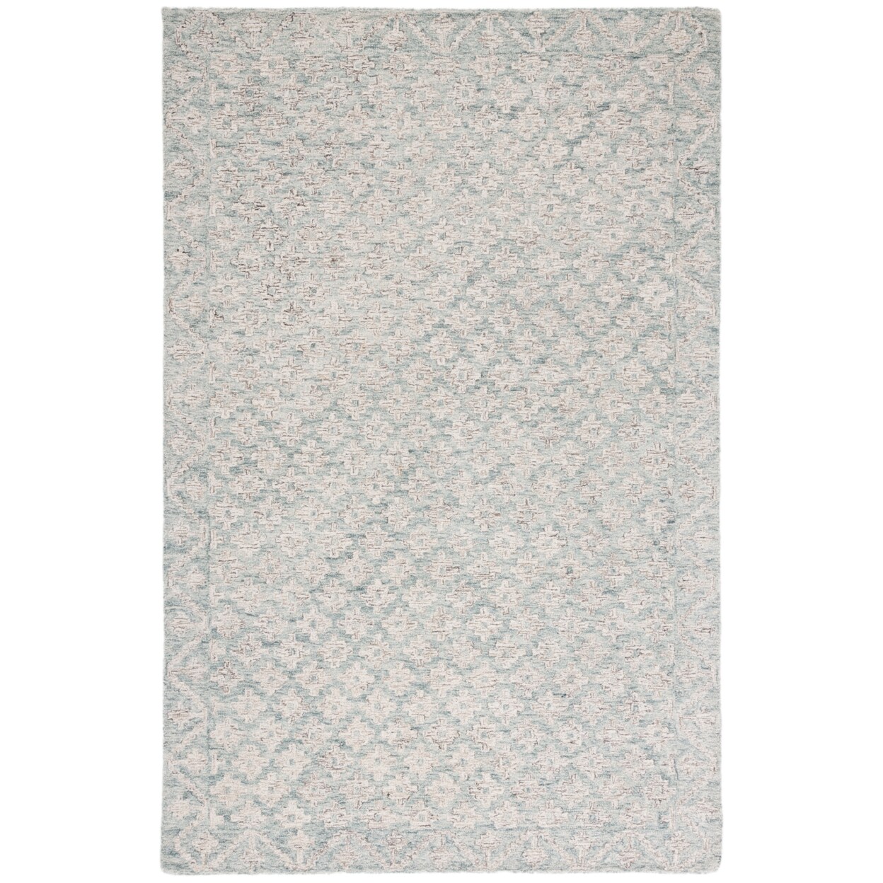 Safavieh Metro MET357L Handmade Ivory / Light Blue Rug Michaels