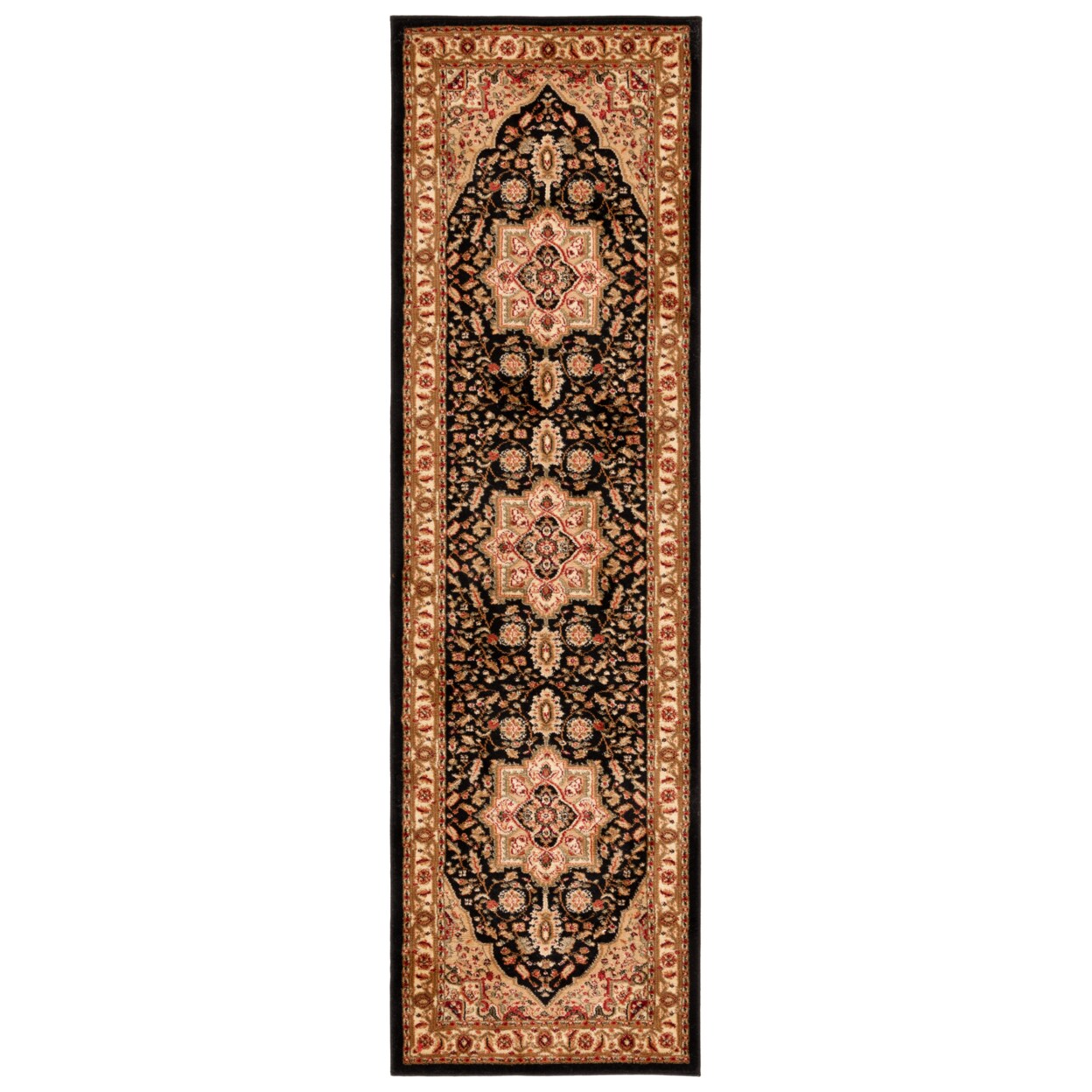 Safavieh Lyndhurst Lnh330z Black / Beige Rug