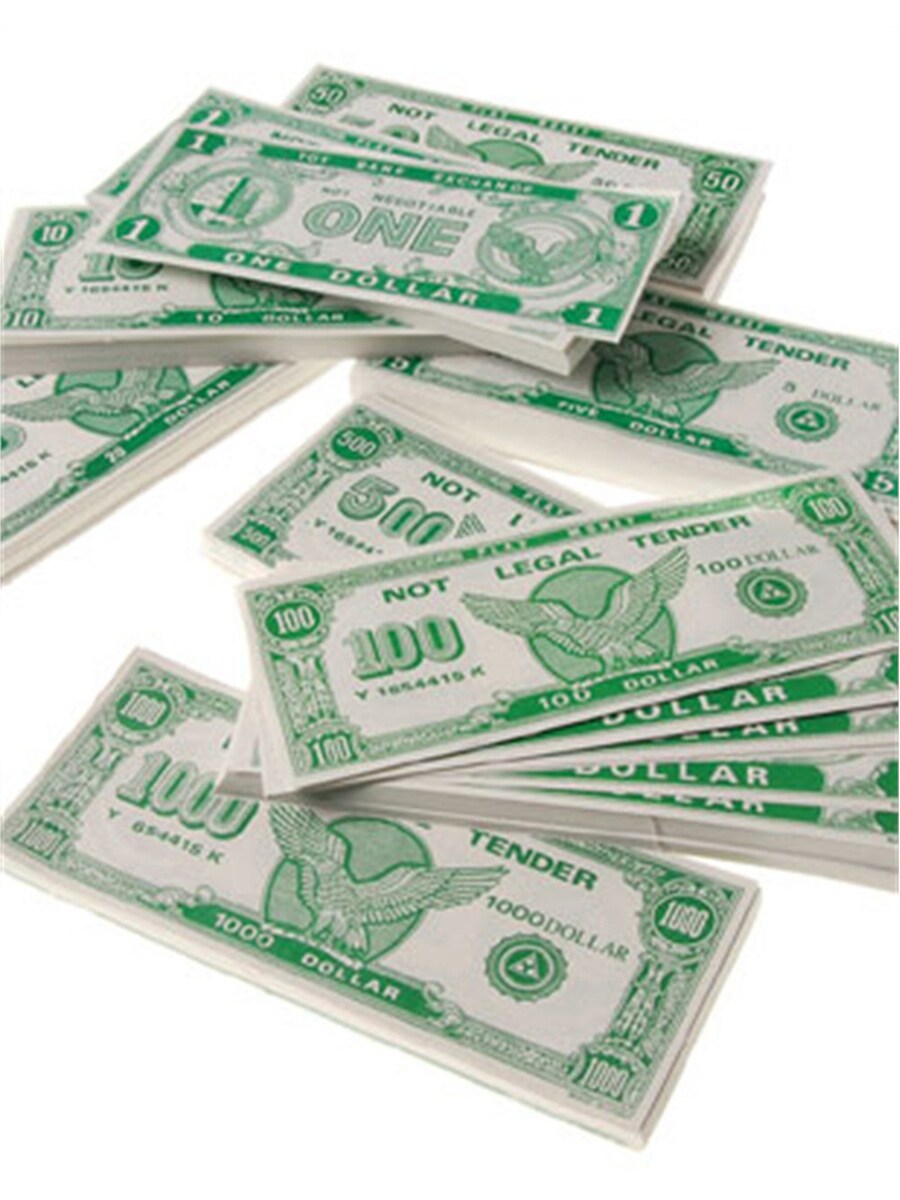 Box of 1000 Toy Game Play Money $500 Bills