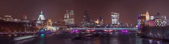 Panoramic view of London skyline Poster Print by Assaf Frank - Item # VARPDXAF20141031011PC01